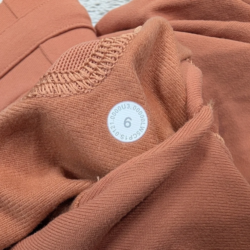 Lululemon Joggers Womens 6 Orange Desert Sun Ready To Rulu Pant 29” Casual